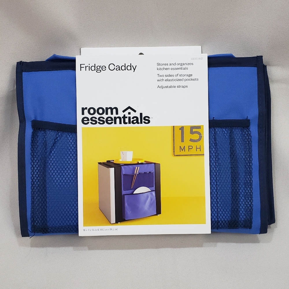 ROOM ESSENTIALS fridge caddy